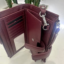 Gianni Chiarini portafoglio TRACOLLA bordeaux
