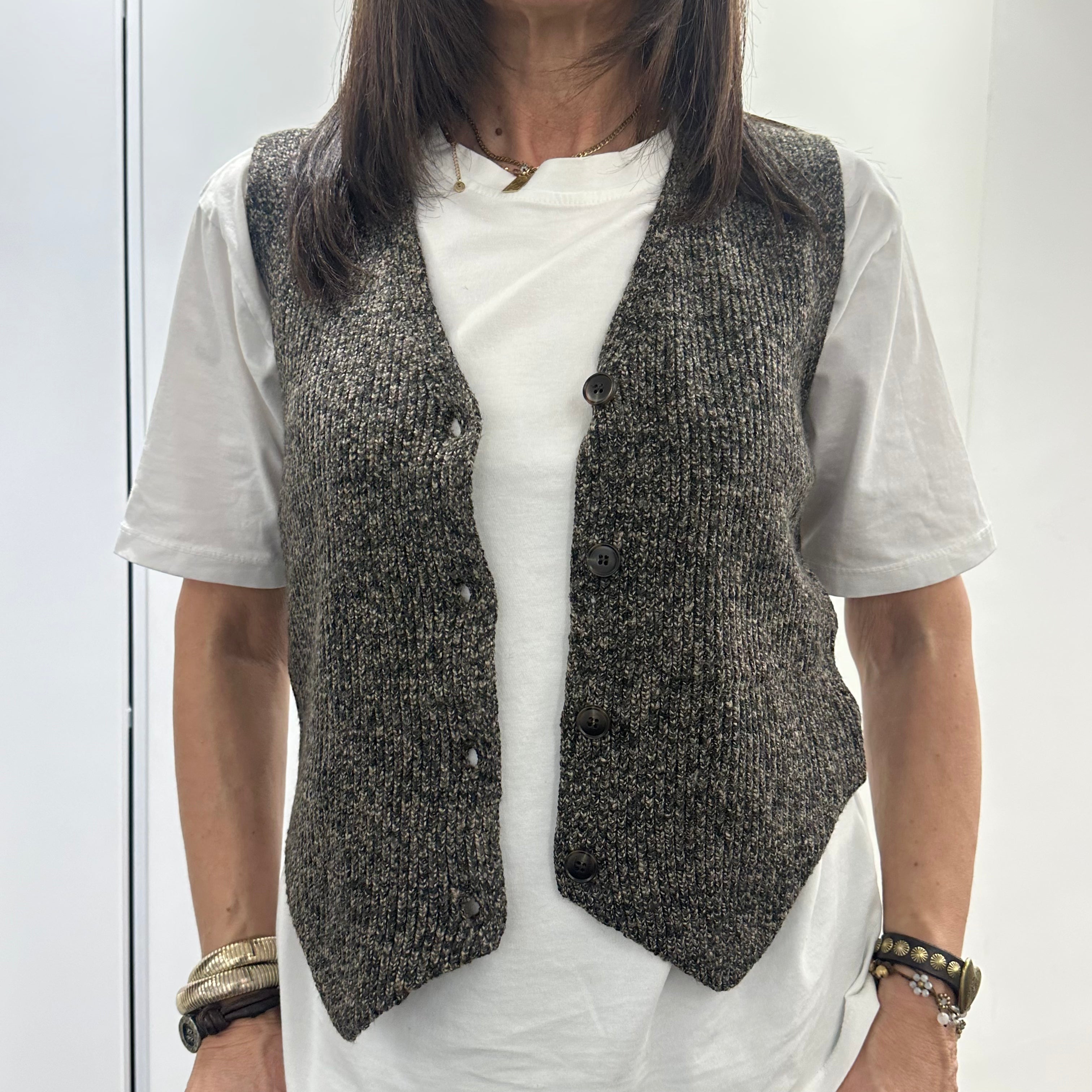 Gilet in MAGLIA