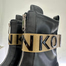 Anfibio nero/miele PINKO