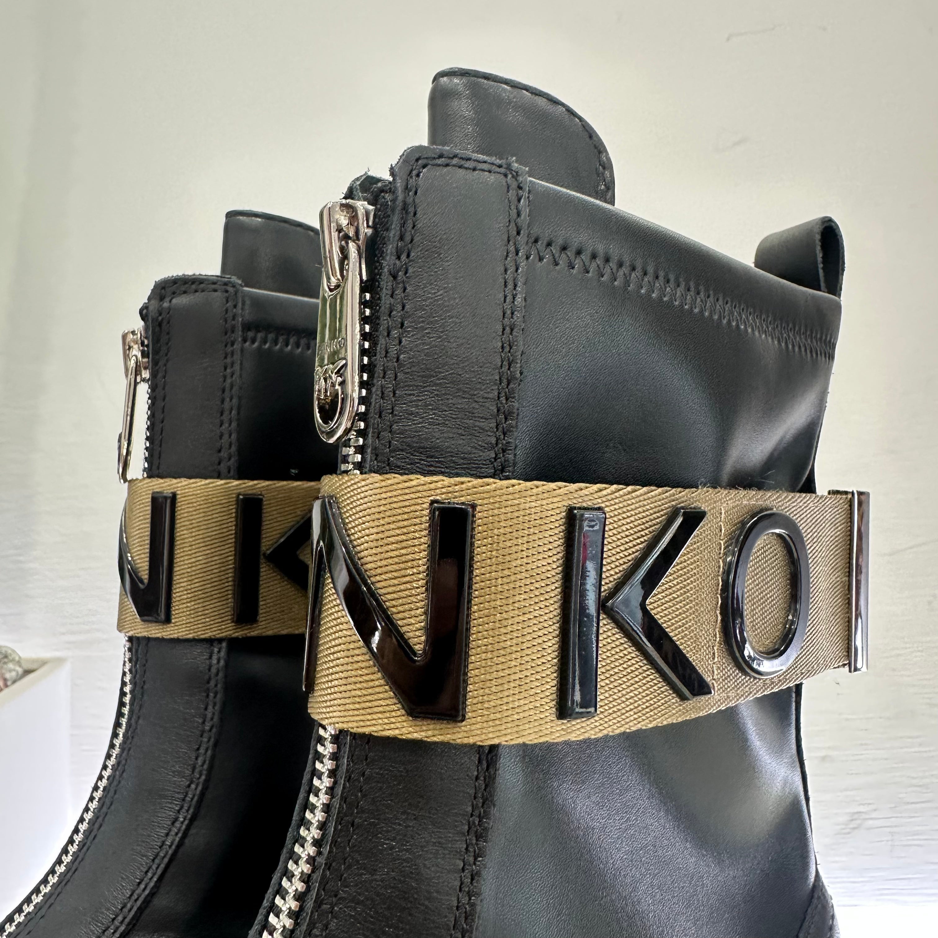 Anfibio nero/miele PINKO