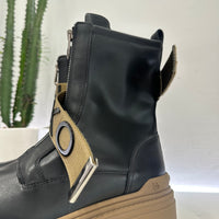 Anfibio nero/miele PINKO