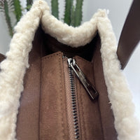 Marc Ellis borsa linea LANA dimensione media CIOCCOLATO