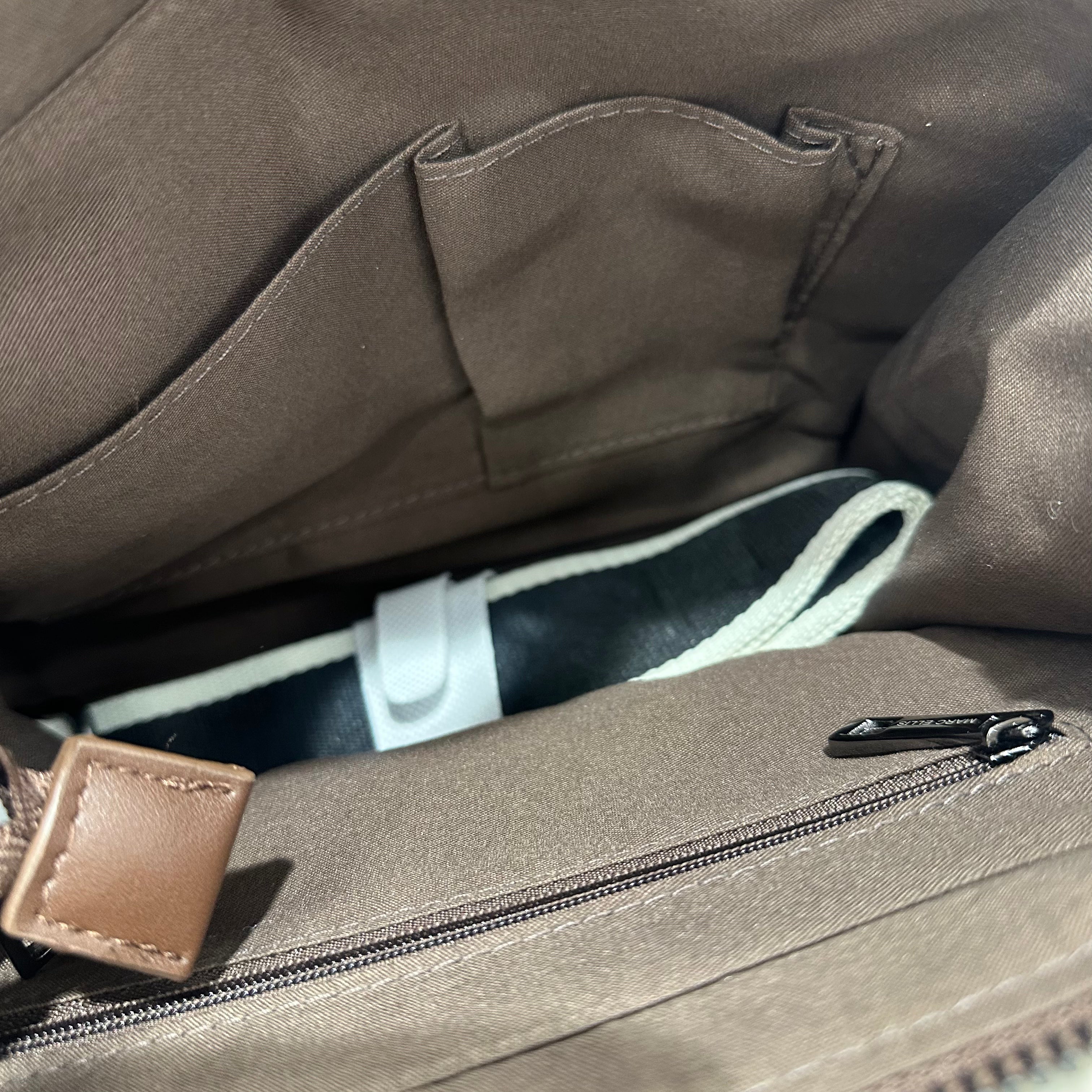 Marc Ellis borsa linea LANA dimensione media CIOCCOLATO