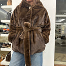 Eco pelliccia PARIGI modello kimono