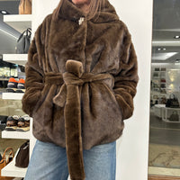 Eco pelliccia PARIGI modello kimono