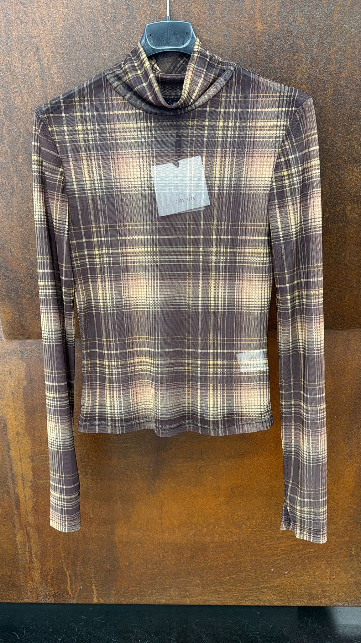 Kikisix maglia QUADRI trasparente