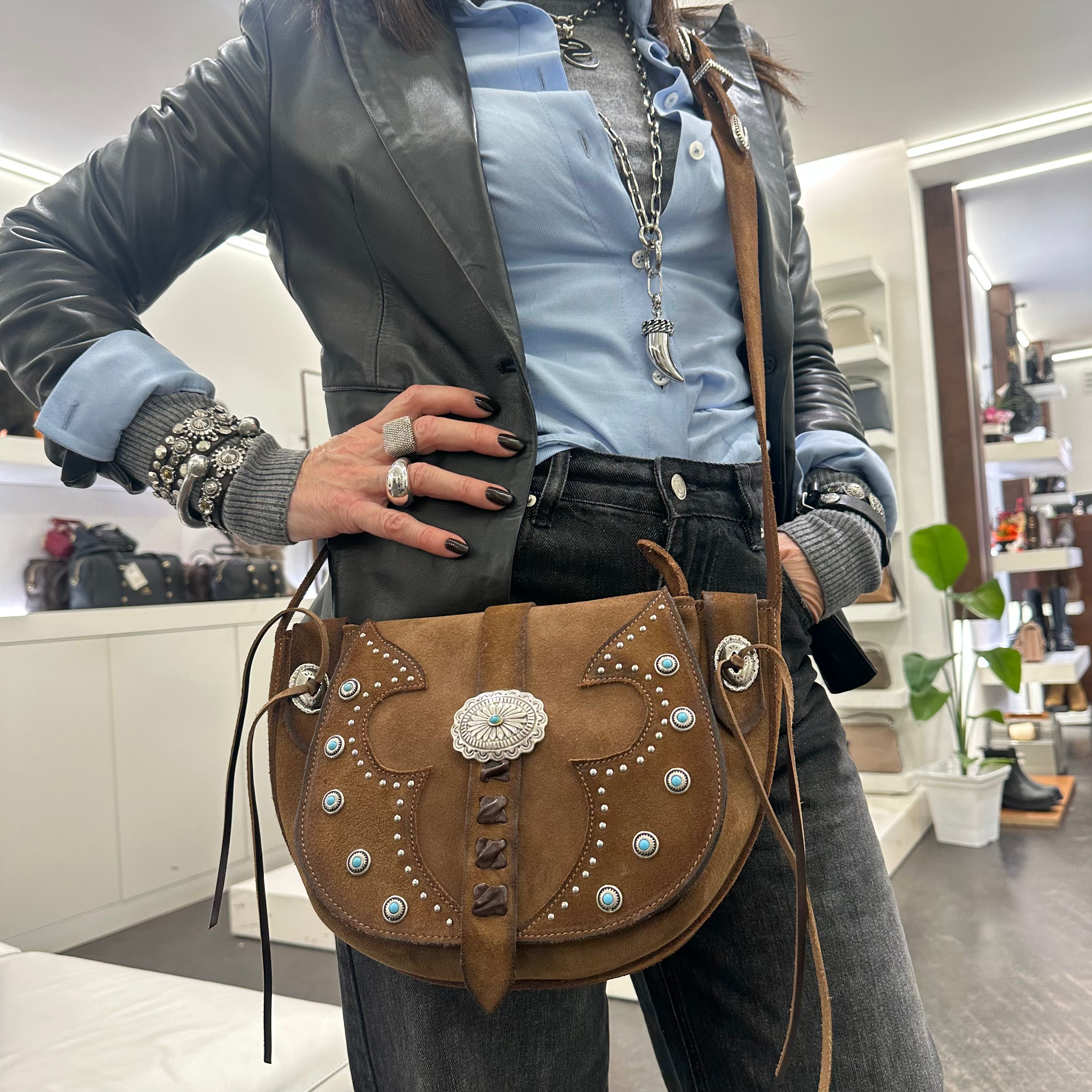 Alberto Luti borsa TEX dimensione media