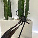 Alberto luti collana in pelle