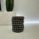 Alberto Luti polsiera accessorio turchese