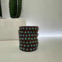 Alberto Luti polsiera accessorio turchese