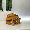 GIANNIFRANCO cintura cuoio fibbia oro 03