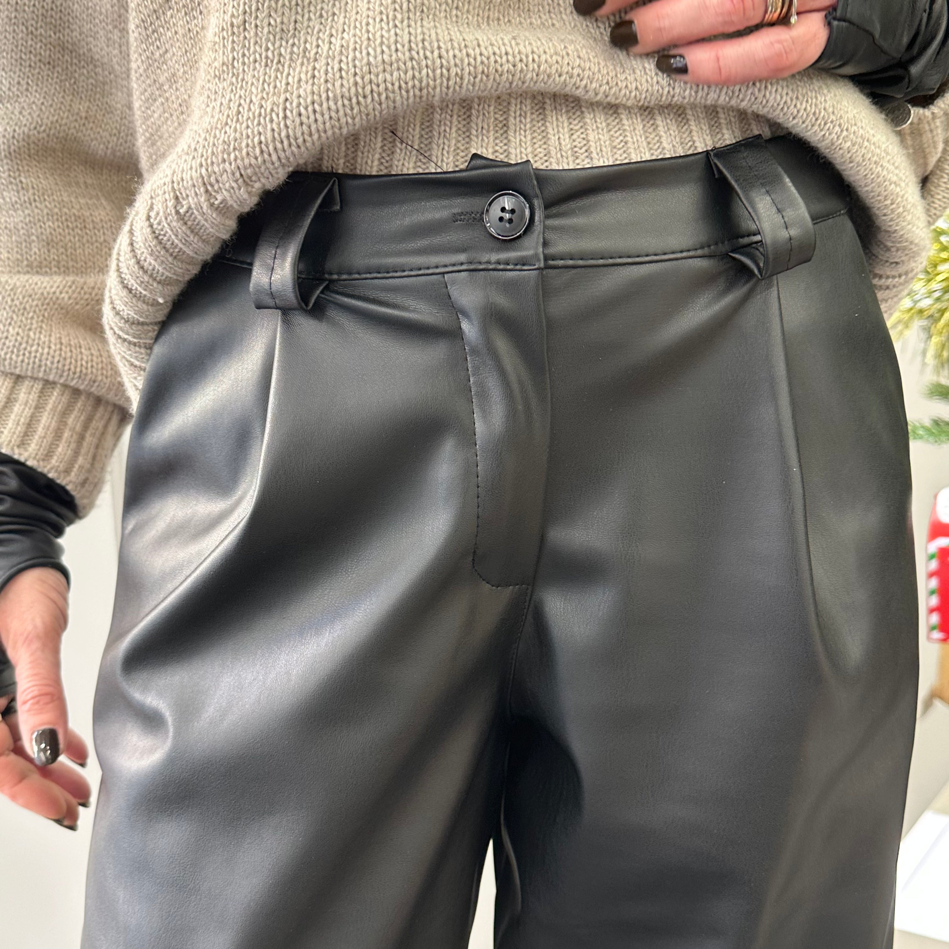 Pantalone ecopelle ARIANNA