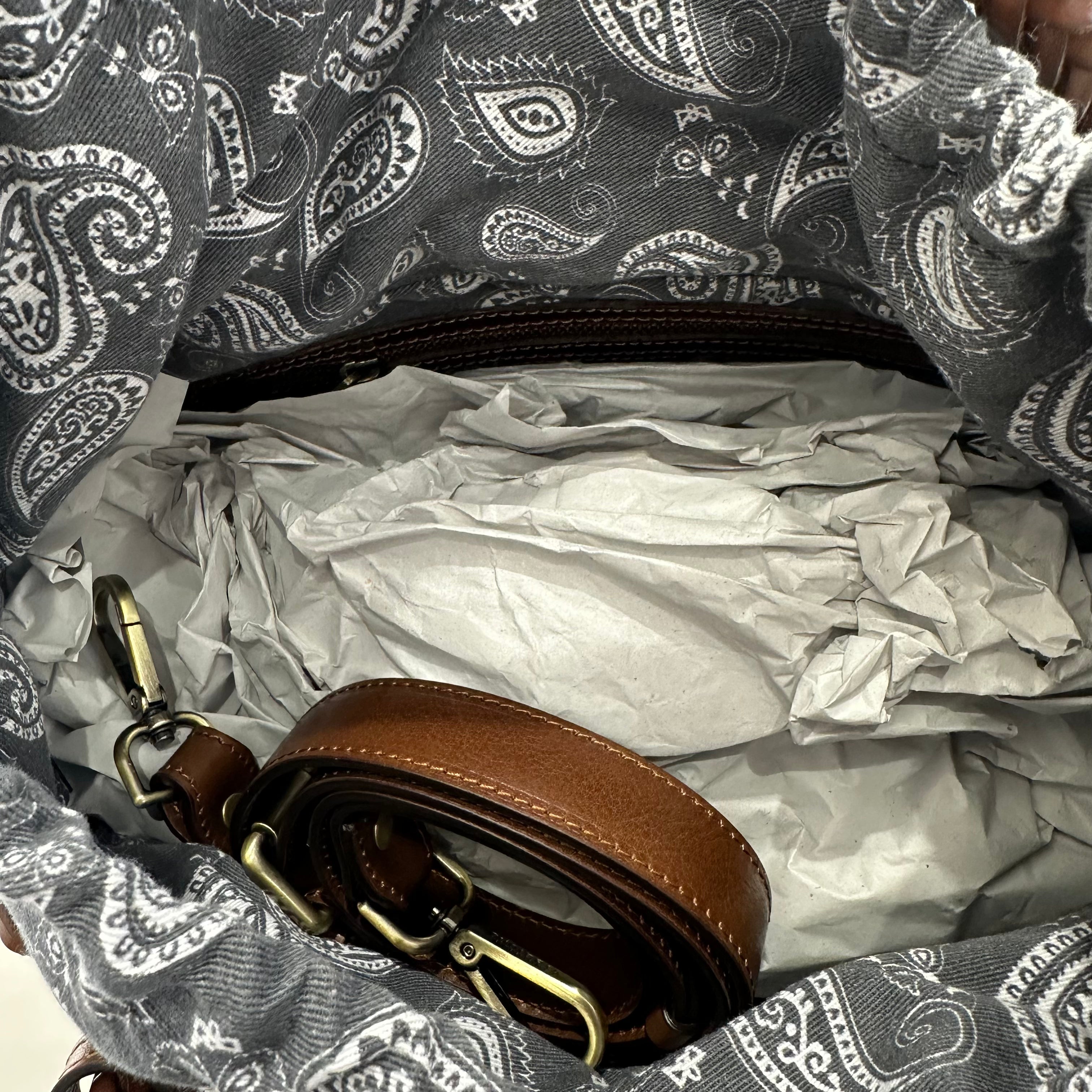 Cuoieria Fiorentina CELESTE TOTE BAG grande