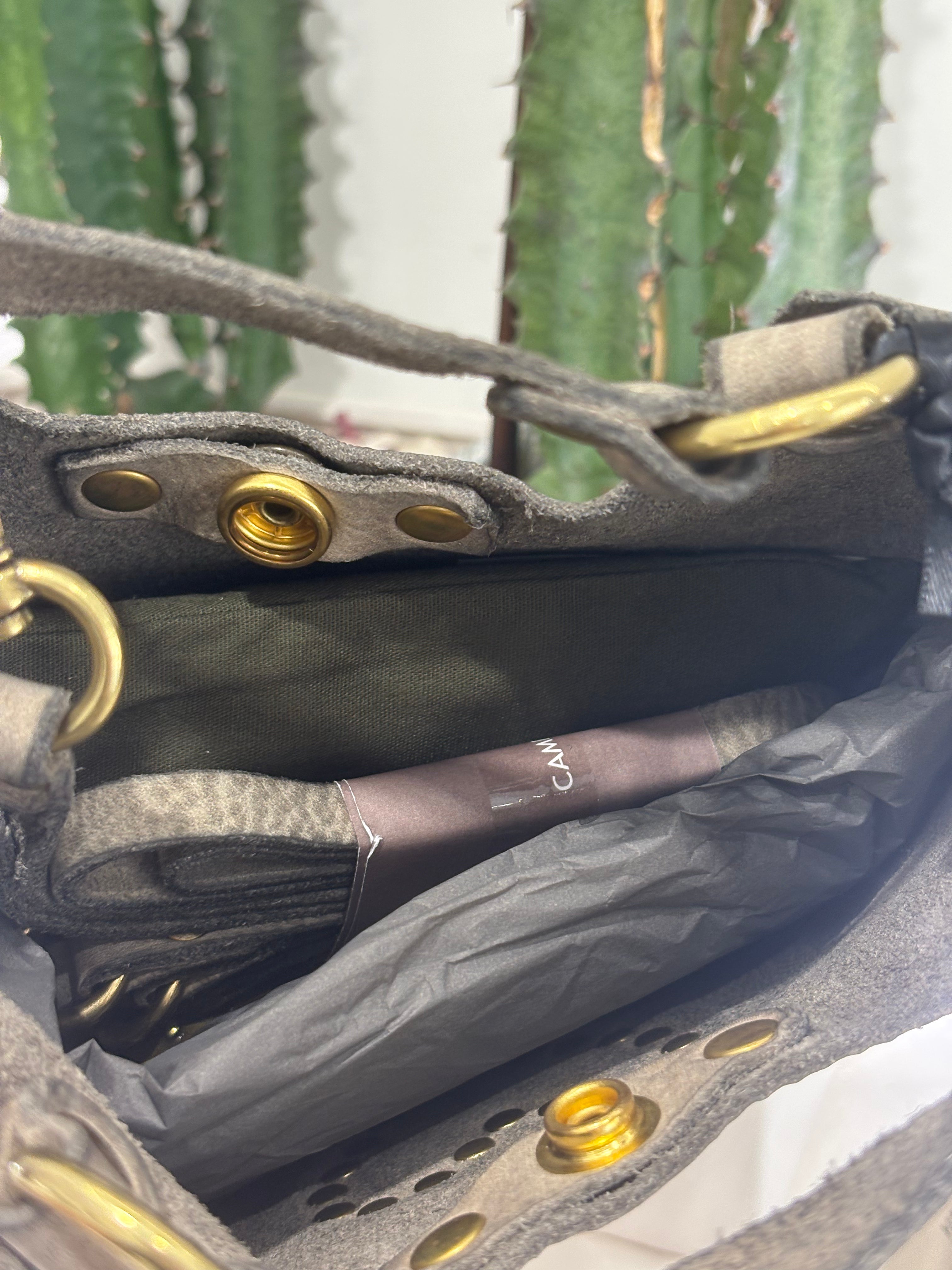 Campomaggi borsa LUIGIA CUORE Cemento