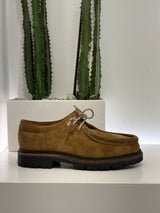 BEKK modello sebago lacci vaschetta suede sabbia