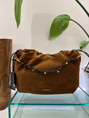 Gianni Chiarini Borsa MORGANA in Suede (dimensione grande)
