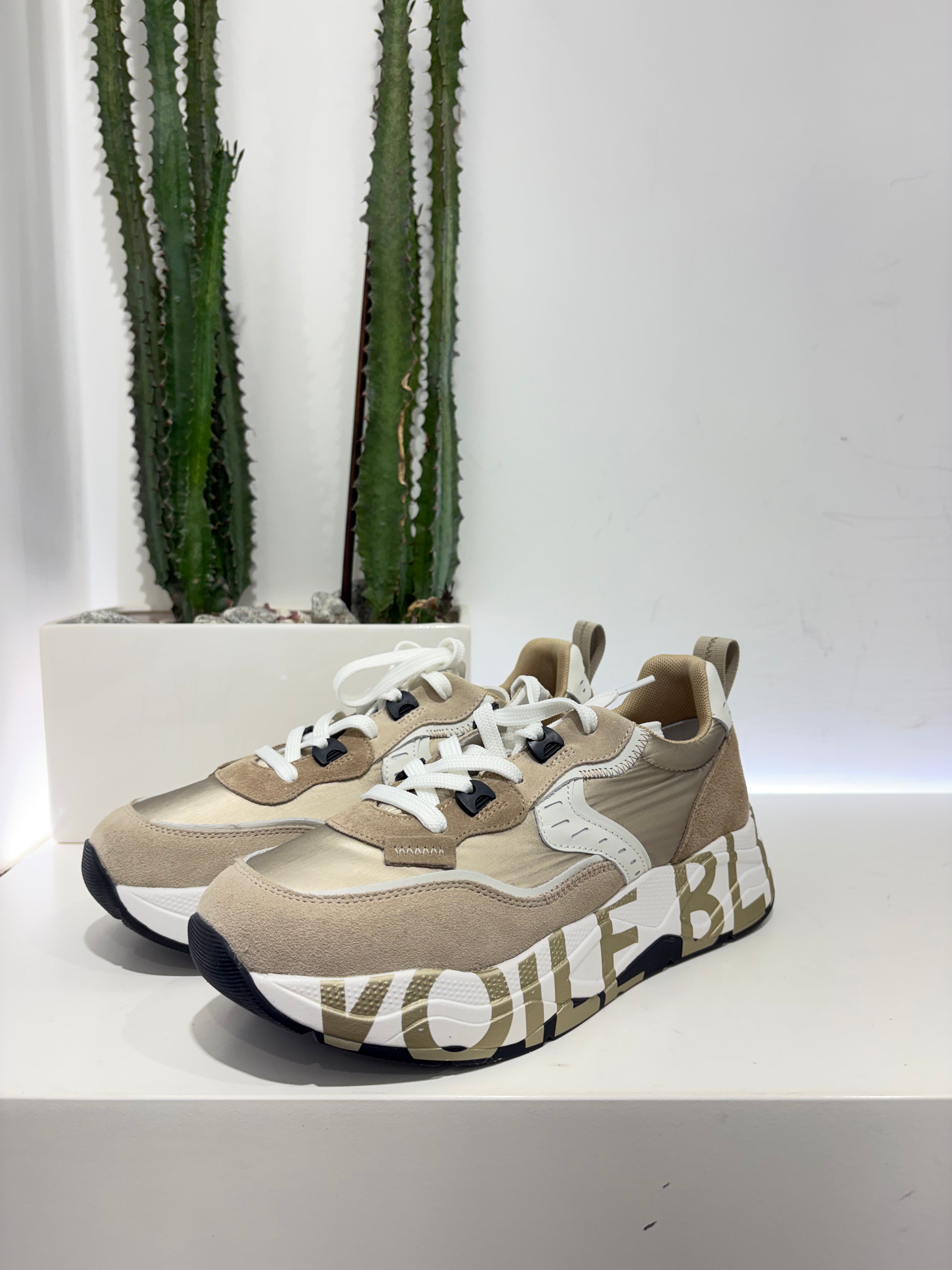 Voile Blanche sneaker modello CLUB Chamapgne