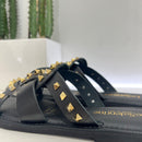 Le Salentine ciabatta BORCHIE NERO