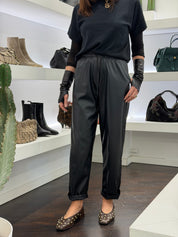 Pantalone in Ecopelle Cocco