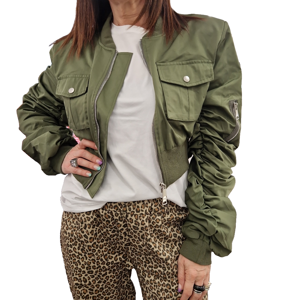 Bomber OFF verde