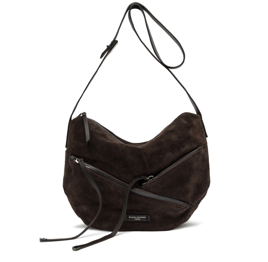 Gianni Chiarini borsa SHANIA  suede T.moro