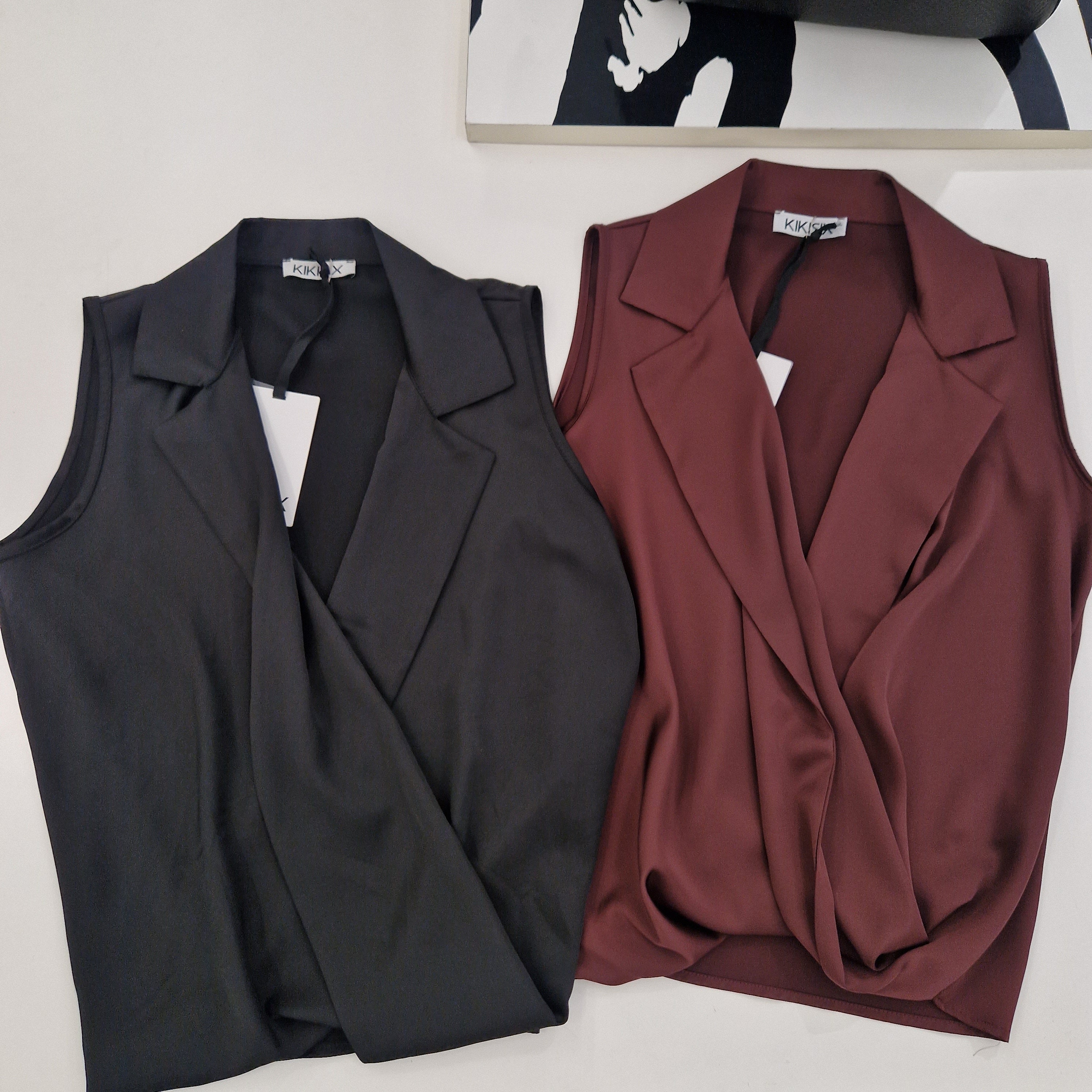 Kikisix camicia smanicata