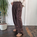 KIKISIX pantalone STELLA color t.moro