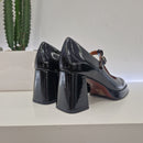 Chie Mihara scarpa cinturino KAYLA vernice nera