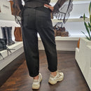 KIKISIX pantalone CAROLINA nero