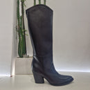 Stivale ANNA pelle nera