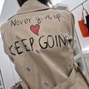 Trench GOCCE DI PIOGGIA limited edition