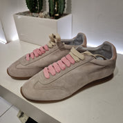Soldini80 sneaker modello VENUSIA peonia/taupe