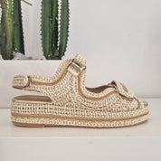 Fiorina sandalo JESS color sabbia