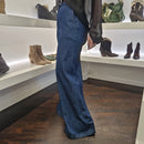 Kikisix pantalone MARTA jeans in cotone LEGGERISSIMO