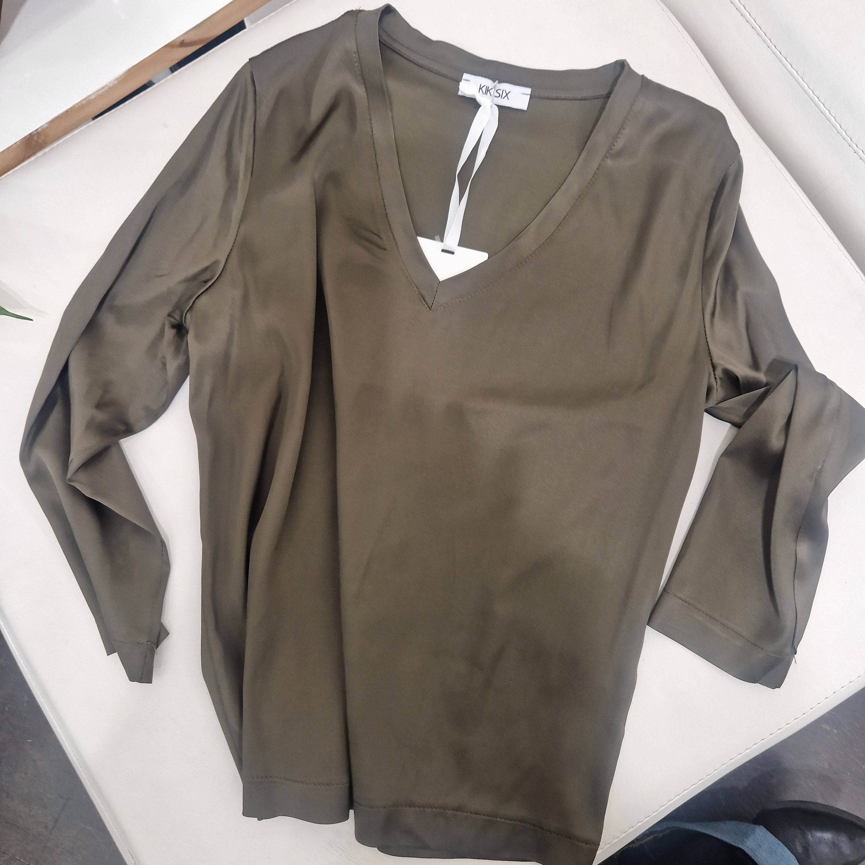 Kikisix maglia satin moro