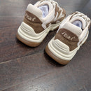ASH sneakers ADDICT marrone e beige