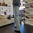 Pantalone jeans MOLLY  con strass