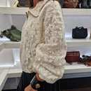 Giacca  modello bomber IN PIZZO