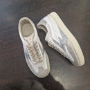 Moa sneakers fulmine glitter argento