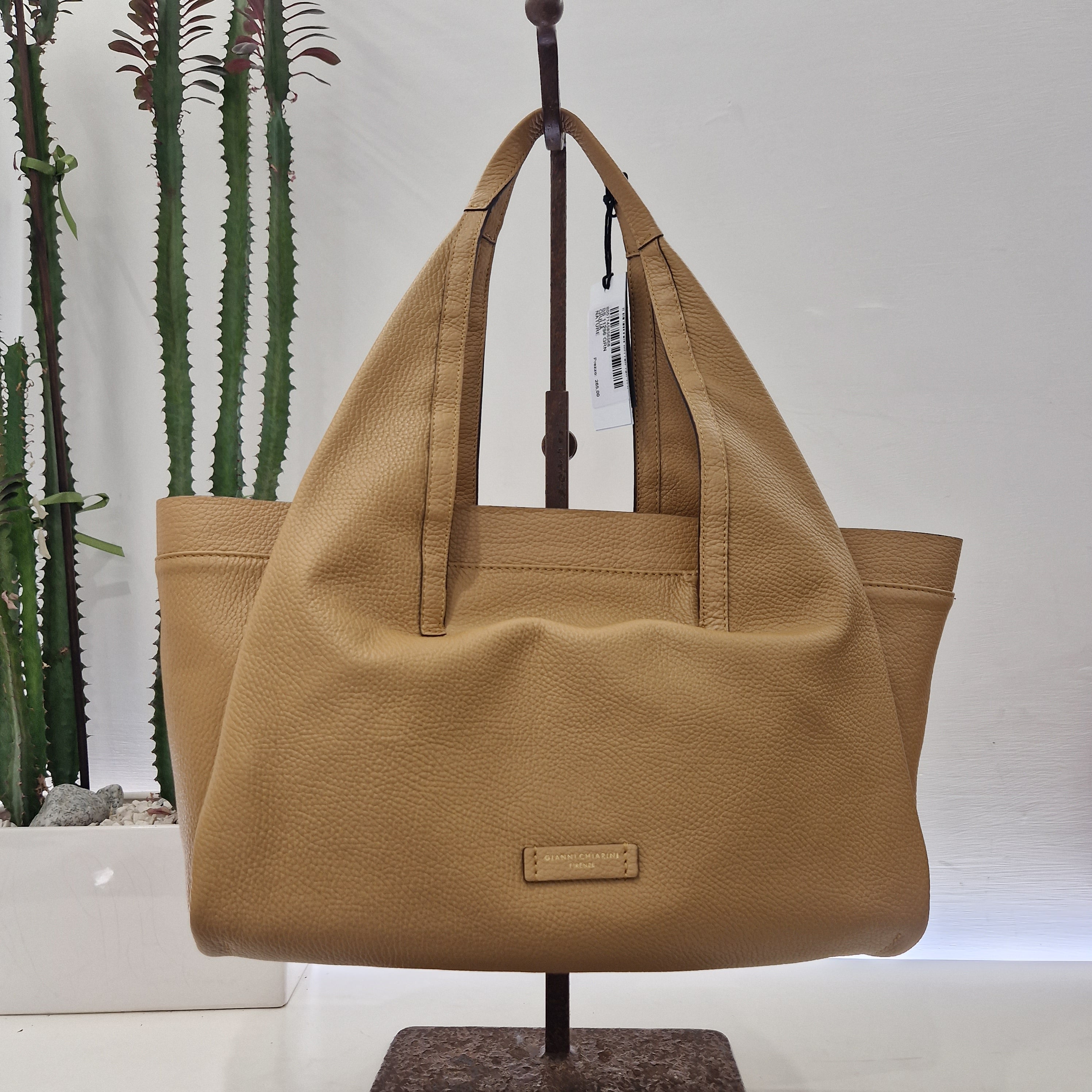 Gianni Chiarini borsa GIULIA dimensione grande color cuoio