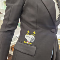 Tailleur SMOKING dipinto a mano