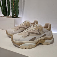 ASH sneakers ADDICT talc/bisciit