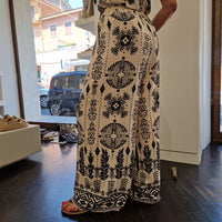 KIKISIX pantalone fantasia etnica