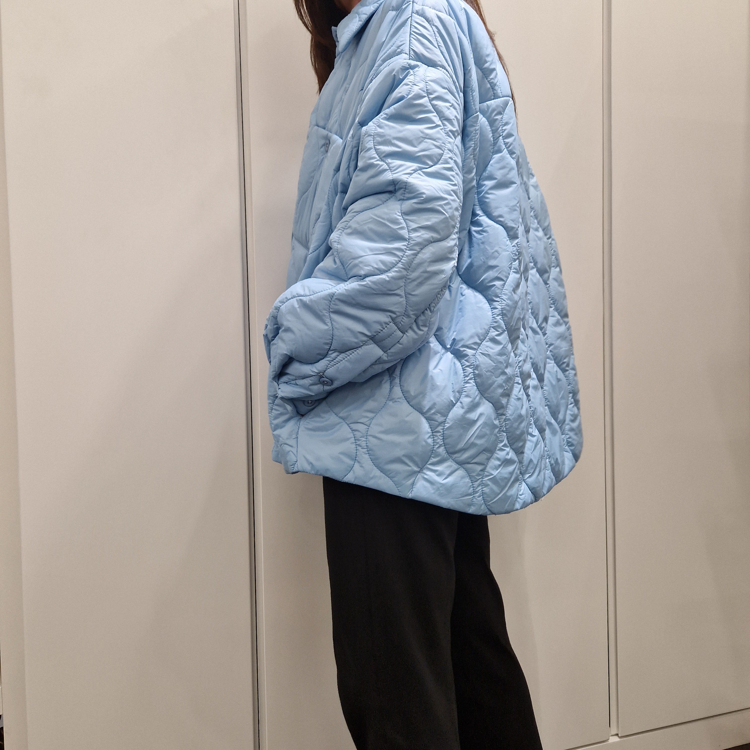 Giacca TRAPUNTINO celeste