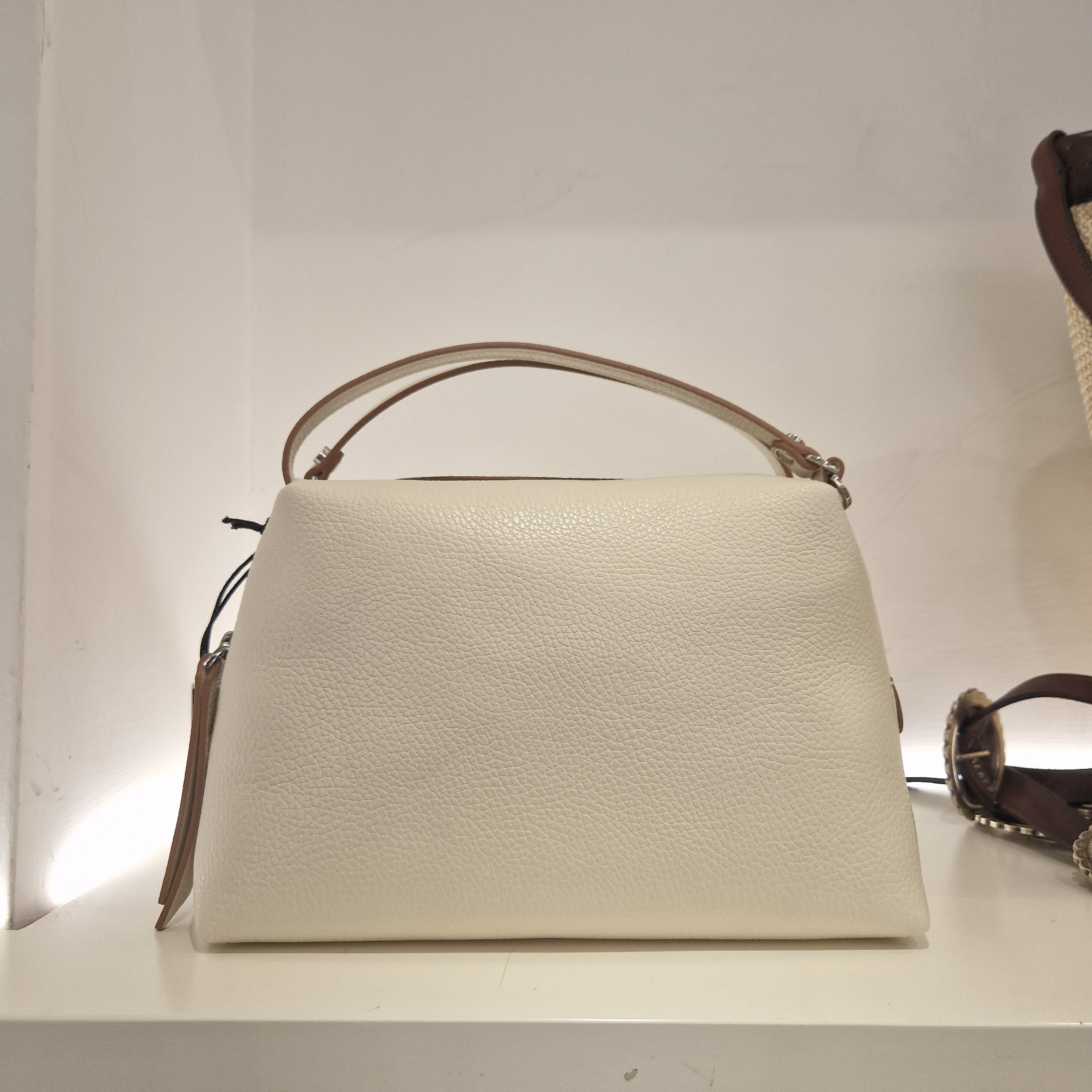 Gianni Chiarini borsa  linea ALIFA in pelle color  panna