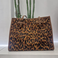 Gianni Chiarini borsa MARCELLA dimensione grande  stampa lince