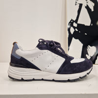 Giulio Moretti sneakers bianca blu