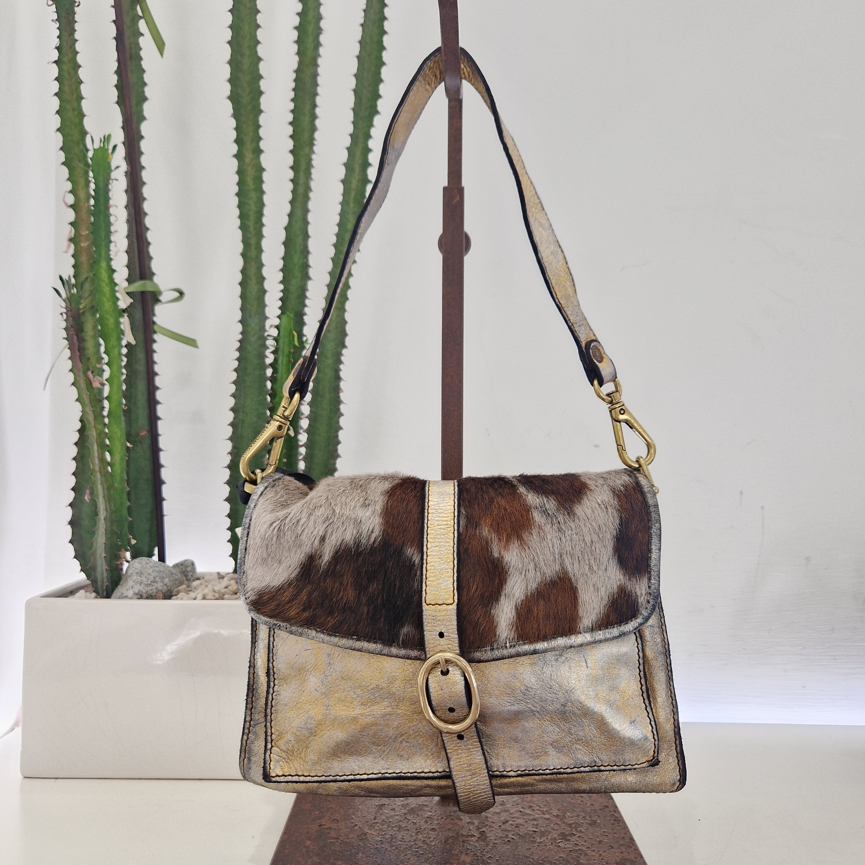 Campomaggi borsa PONY color oro