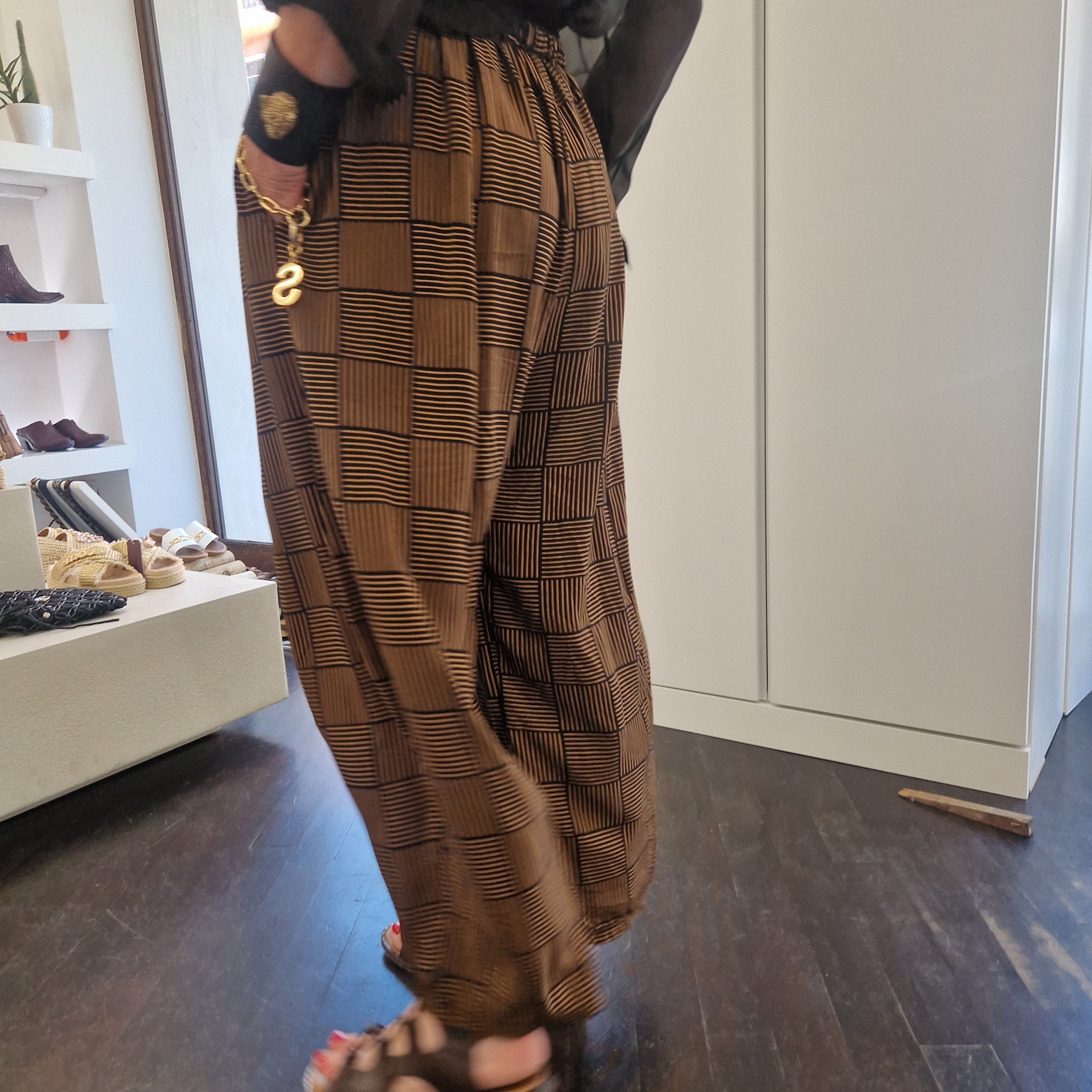 Pantalone ODALISCA fantasia quadri
