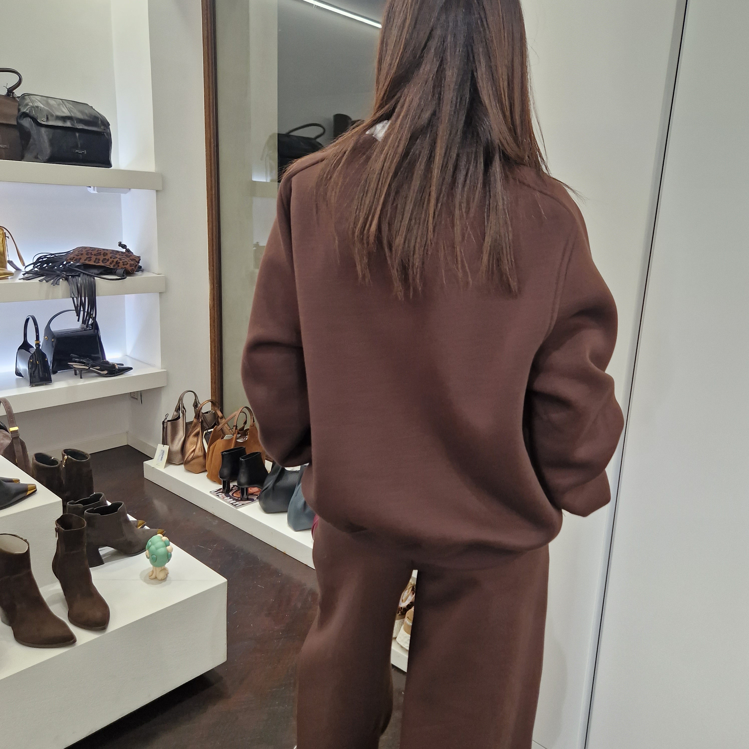 felpa INSOSTITUIBILE color t.moro